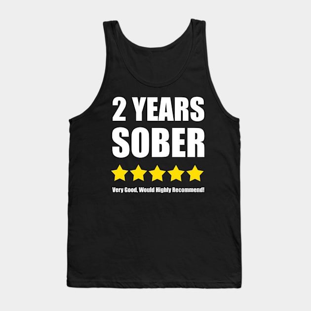 2 Years Sober Tank Top by mikevdv2001